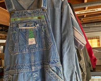 Old  school Liberty overalls.