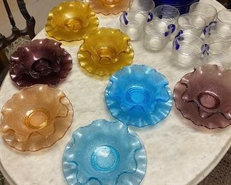 The prettiest glass I  have ever seen.