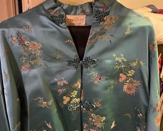Amazing silk top and bottom from British Hong Kong.