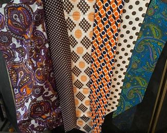 Here’s one more reason. Huge vintage scarf and headband collection.