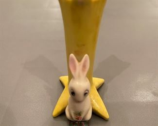 Vintage Rabbit Bud Vase