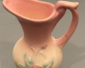 Vintage Hull Pottery Floral Pitcher