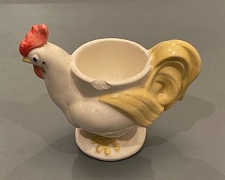 Vintage Chicken Ceramic Egg Holder