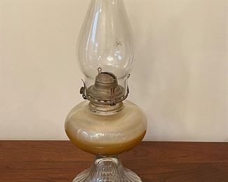 Vintage Kerosene Oil Lamp