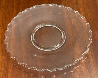 Vintage Fostoria Dinner Plate