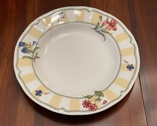 Noritake Summer Estate Salad Plate X 8