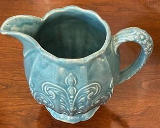 Vintage Art Pottery Pitcher