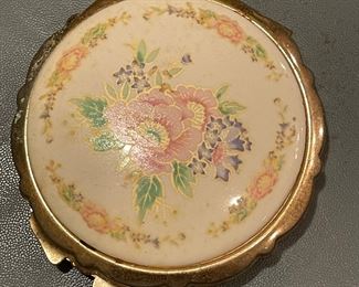 Vintage Powder Makeup Compact 