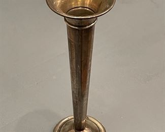 Vintage La Pierre Sterling Silver Weighted 7” Bud Vase