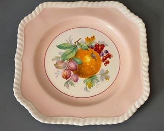 Vintage Johnson Brothers Old English Orange Plate