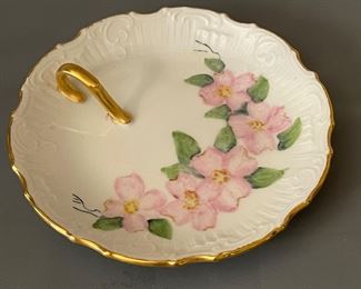 Vintage Small Finger Handled Plate 