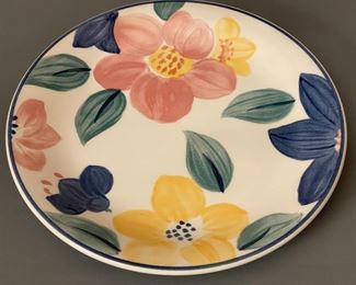 Vintage Johnson Bros Floral Design Salad/Bread Plate