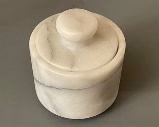 Marble Butter/Salt Keeper