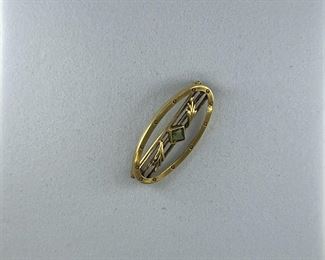 14K yellow gold pin. 2.20 gr --- $90.-