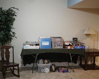 record, DVD's and CD's