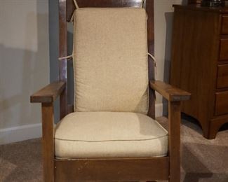 Mission oak rocker