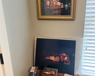 BNSF Santa train prints 