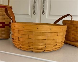 A Longaberger basket