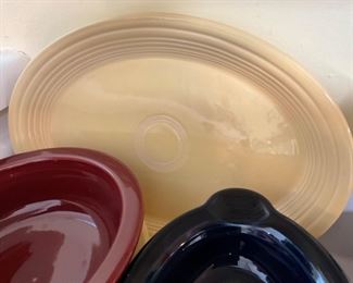 Fiestaware platter 