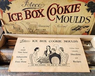 1920s-30s Ice Box Cookie Moulds