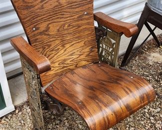 Ornate Movie Theater Seat