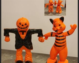 Halloween Plastic Figures