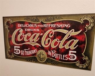 So many Coke items and memorabilia!