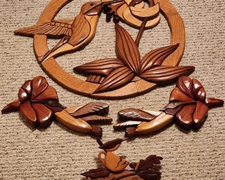 Wood Crafted Wall Art