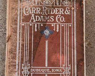 Carr Ryder & Adams Co. 1911 Catalog
