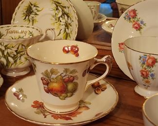 Teacup and saucer collection