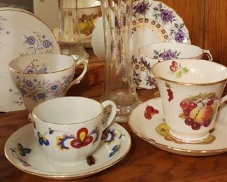 Teacup and saucer collection