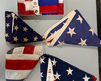Vintage American Flags