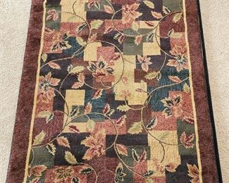 Fall leaves area rug