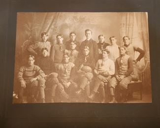 Early Sports Team Pictures from 1899, 1900, 1901, and 1902.