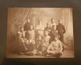 Early Sports Team Pictures from 1899, 1900, 1901, and 1902.