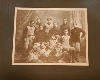 Early Sports Team Pictures from 1899, 1900, 1901, and 1902.