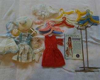 Vintage Skipper Outfit and Accessories.