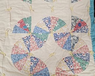 Amazing selection of handmade quilts and quilt tops. This quilt measures 82x65