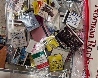 Vtg. Match book collection 