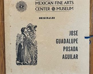 15 restrikes of engravings by Jose Guadalupe Posada Aguilar. 