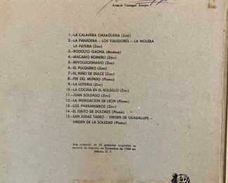 List of engravings in the portfolio 