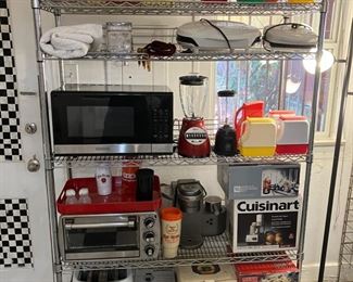 Kitchen appliances and vintage kitchen items too