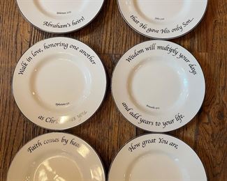 Christian plates. All different sayings!