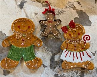 Silly gingerbread, spoon rest and decoration. Fun for Christmas time.!