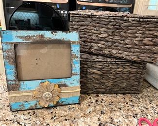 Many  baskets and many super frames!