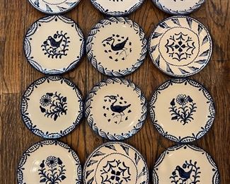 From WISTERIA: Blue and white plates!