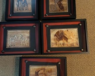 African inspired wall decor