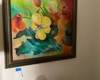 Floral Oil Painting