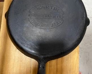 Martin cast iron pan