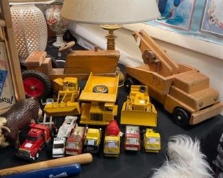 More vintage toys and trucks